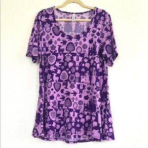 LuLaRoe Disney Perfect Tee, size large